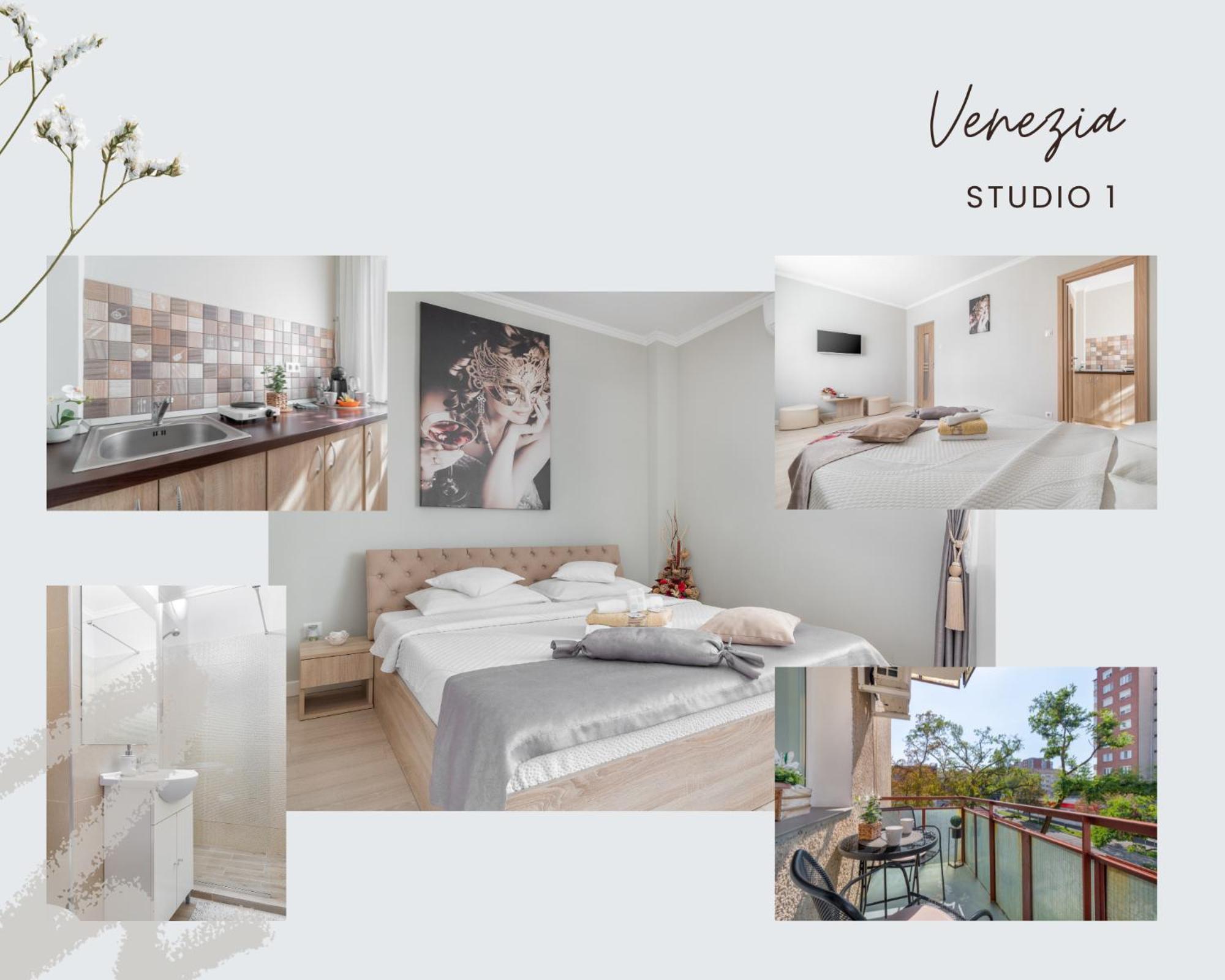 Venezia Studio Apartment Oradea Eksteriør bilde