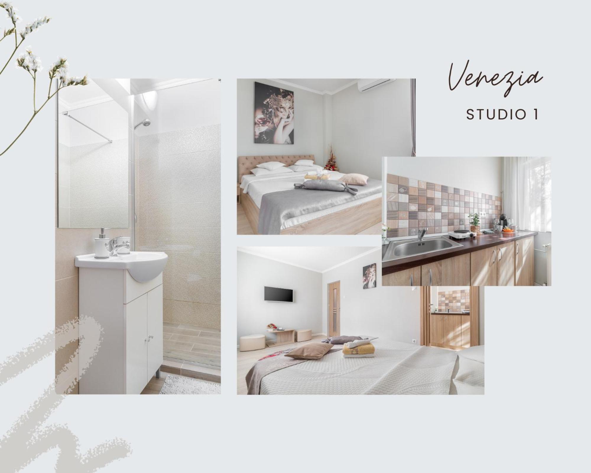 Venezia Studio Apartment Oradea Eksteriør bilde